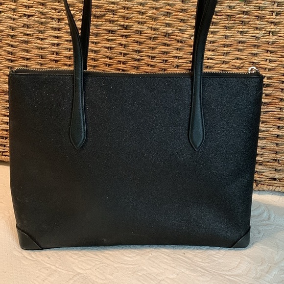 Kate Spade Black Structured Tote Bag - Picture 3 of 11